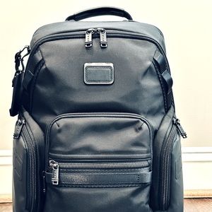 Like new Tumi Alpha Bravo Navigation backpack (black; MSRP $495)